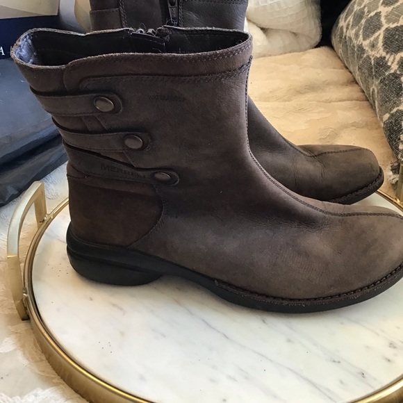 merrell short boots
